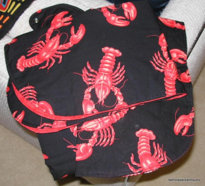 Crab fabric aprons