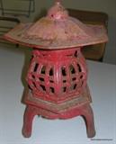 Cast iron garden Pagoda...very old
