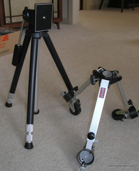 Fantastic Cameras and accessories in this sale, two tripods