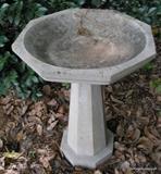 small birdbath