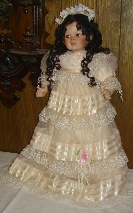 Fayzeh Spanos signed doll