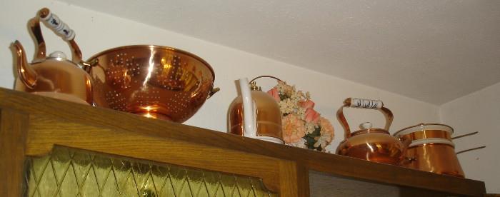 Decorative copperware
