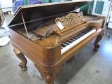 A19 #1 Sreinway & Sons 1860 Antique Square Grand Piano #13075 Condition of 8/9