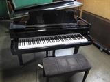 A54 #2 Sherman Clay 1985 Model DGE1 5’2” High Gloss black Baby Grand Piano #G013741 Condition of 9