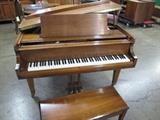A19 #4 Baldwin 1980 Baby Grand Piano 5’3’’ Walnut Condition of 9 #238800
