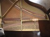 D5# 6 Schiller 1941 Baby Grand Piano Dark Mahogany Finish Very Rough Condition of 5 #101183