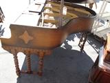 K1778 #8 Wurlitzer 1931 Baby Grand Piano 4’10’’ Mahogany Finish Rough Condition of 5-6 #124462