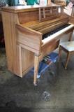 B139 #12 Kimball 42” 1969 Console Piano *finish rough* #736021 Condition of 7/8