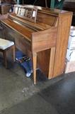 B139 #12 Kimball 42” 1969 Console Piano *finish rough* #736021 Condition of 7/8