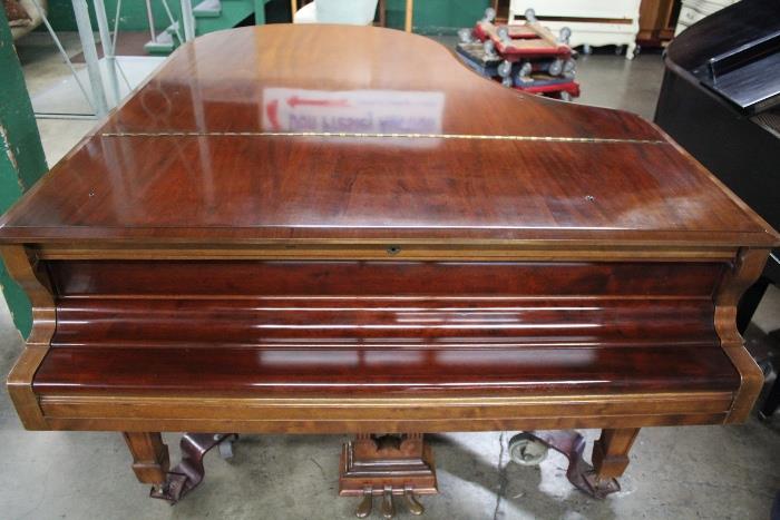 A19 #1 Sohmer & Co 6’3” 1902 Mahogany Grand Piano #30086 Condition of 8