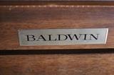 A13 #6 Baldwin 46” 1986 Studip Upright Piano *couple small spots* #268353 Condition of 8