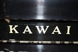 A54 #10 Kawaii 48” Model CX-210 Black Hi Gloss Studio Upright Piano #2252692 Condition of 8/9