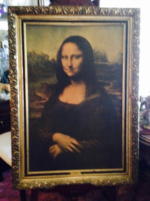 Mona Lisa print (original size)