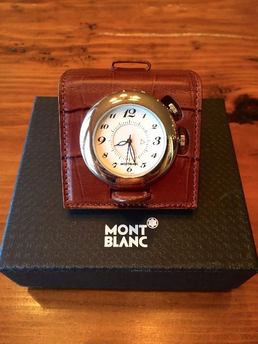 Mont Blanc Travelers Alarm Clock