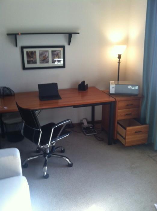 Hom Furniture desk suite.  Gently used.  
