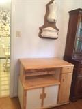 #39 Microwave cart $125 