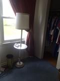 #56 white floor lamp $75