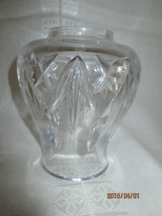 Waterford Candle/Hurricane Lamp