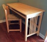 Light wood desk (chair is sold) in Bargainville!