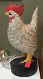 Wooden chicken!
