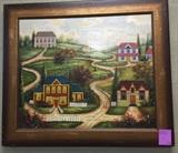 Original acrylic art.