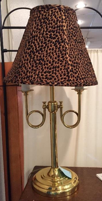 Leopard lamp