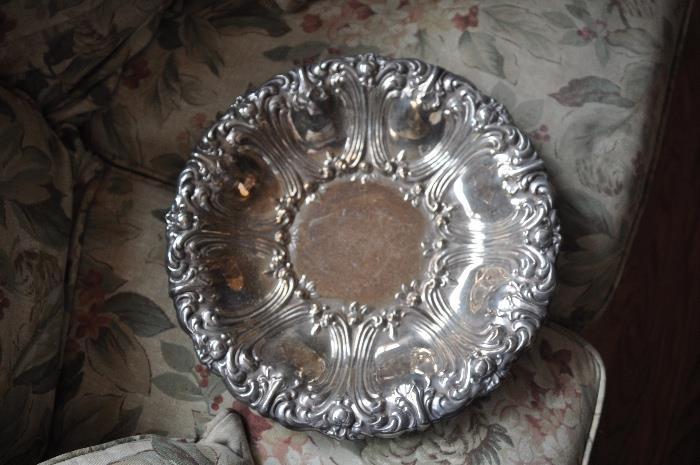 Gorham Versailles Pattern Silverplate Bowl Yc1756