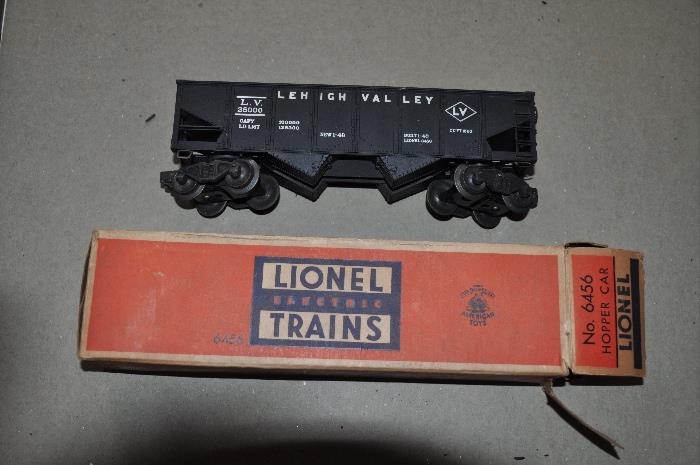 Lionel No 6456 Lehigh Valley Hopper Car