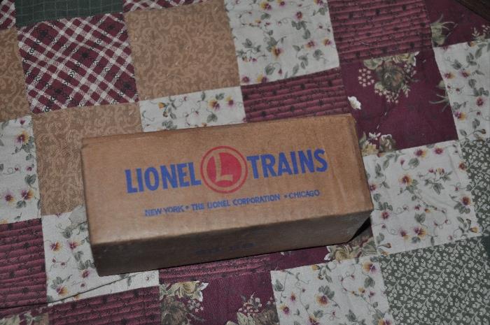 Large Lionel Train collection with many cars and accessories most in the original boxes. Many boxes in very good shape,