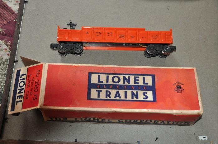 Lionel No 3562-75 Barrel Car