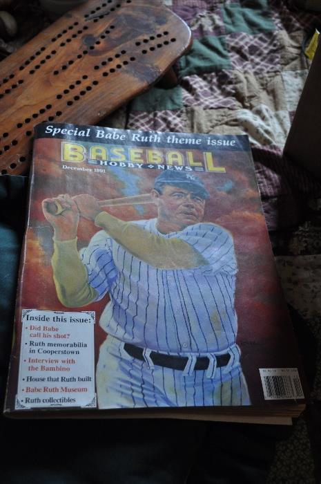 Babe Ruth Baseball Hobby News Magazine