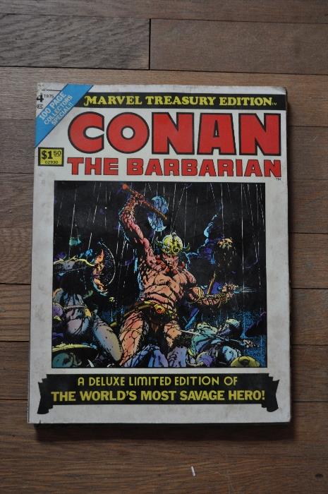 Marvel Treasury Special Comic Book, Conan the Barbarian 4- 1975