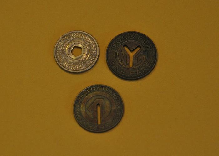 Collectible NYC & Path Train Tokens
