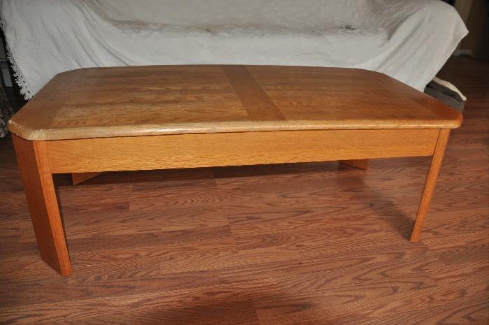 Mission style Maple Coffee Table and Pair of End Tables