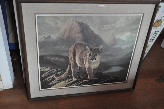 Many Signed Charles Fresce Prints (Including: Snow Leopard, Koala, Lone Hunter and others)