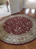 SAFAVIEH LYNDHURST COLLECTION 8' ROUND RED RUG