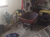 WHEELBARROW / LEDDERS/ GARDENING AND LAWN