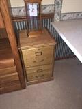 WOOD FILE CABINET