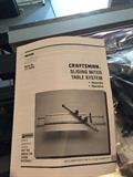 CRAFTSMAN SLIDING MITER TABLE SYSTEM