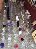 HUGE COLLECTION OF SHOT GLASSES