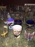 HUGE COLLECTION OF SHOT GLASSES