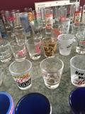 HUGE COLLECTION OF SHOT GLASSES
