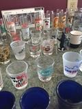 HUGE COLLECTION OF SHOT GLASSES