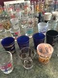 HUGE COLLECTION OF SHOT GLASSES