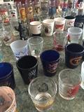 HUGE COLLECTION OF SHOT GLASSES