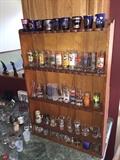 HUGE COLLECTION OF SHOT GLASSES