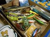 Vintage fishing lures