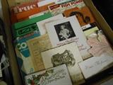 vintage paper ephemera lot