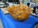 Carnival glass bowls