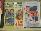 Vintage movie posters